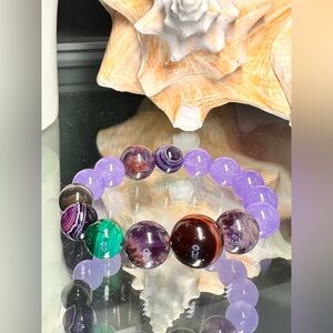 UNIVERSE NATURAL STONES  Bracelet size 7”